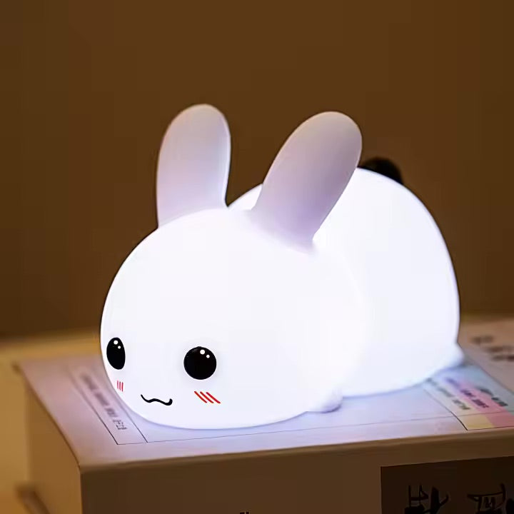 luces nocturnas Kawaii Bunny para niños