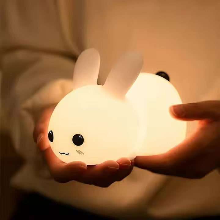 luces nocturnas Kawaii Bunny para niños