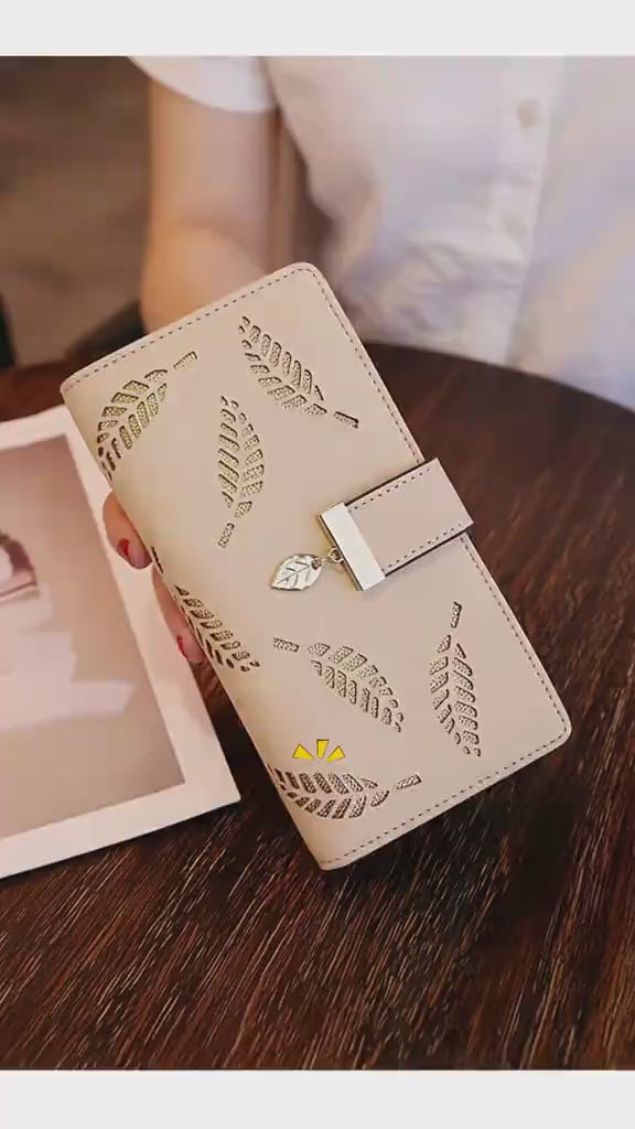 Cartera Elegante de Cuero - Organiza con Estilo